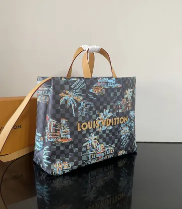Brand L Shopper Tote MM  Luxury New  Men Bags size:40×32×6cm #A54066
