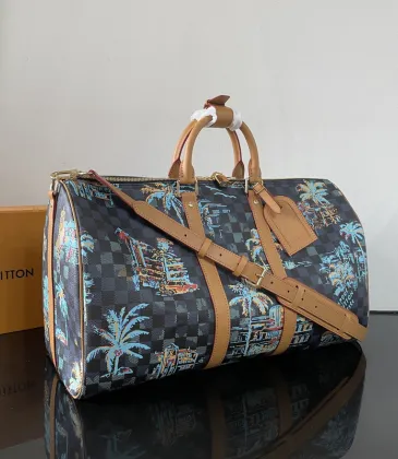 Louis Vuitton Handbags Keepall Bandoulière 50 Damier Other size:50×29×23cm #A53900