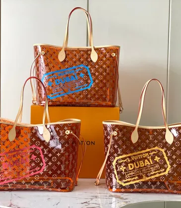 Louis Vuitton Handbags Neverfull GM Monogram PVC size:39×32×9cm #A53902