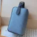 Louis Vuitton Locker Dopp Kit G71 Blue/White #A53751