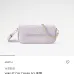 Louis Vuitton White Embossed Monogram Crossbody Bag With Chain Strap And Adjustable Belt size:23×12×4cm #A54325