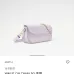 Louis Vuitton White Embossed Monogram Crossbody Bag With Chain Strap And Adjustable Belt size:23×12×4cm #A54325