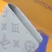 Louis Vuitton AAA+ Long Wallets Monogram Shadow Cowhide leather Grey/Blue #A54423