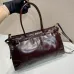Dark Brown Prada Bonnie medium leather handbag #A50984