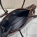 Dark Brown Prada Bonnie medium leather handbag #A50984