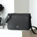 Prada Textured Leather Messenger Bag size:32×23×11cm #A53928