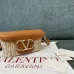 Valentino Loco VLOGO Flap Straw Shoulder Bag size:21×10×6cm #A53898