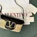 Valentino Loco VLOGO Flap Straw Shoulder Bag size:21×10×6cm #A53898
