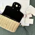 Valentino Loco VLOGO Flap Straw Shoulder Bag size:21×10×6cm #A53898