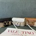 Valentino Loco VLOGO Flap Straw Shoulder Bag size:21×10×6cm #A53898
