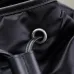 Yves Saint Laurent Black Nylon Drawstring Backpack With Leather Accents And Functional Design size:31×49×25 #A54316