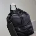Yves Saint Laurent Black Nylon Drawstring Backpack With Leather Accents And Functional Design size:31×49×25 #A54316