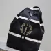 Yves Saint Laurent Rive Gauche Embroidered Drawstring Backpack With Contrast Stripes size:31×49×25 #A54317
