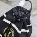 Yves Saint Laurent Rive Gauche Embroidered Drawstring Backpack With Contrast Stripes size:31×49×25 #A54317