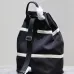 Yves Saint Laurent Rive Gauche Embroidered Drawstring Backpack With Contrast Stripes size:31×49×25 #A54317