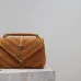 YSL Saint Laurent College Medium Studded Suede Crossbody size:24×17×6cm #A53740