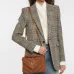 YSL Saint Laurent College Medium Studded Suede Crossbody size:24×17×6cm #A53740