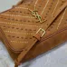 YSL Saint Laurent Lou suede camera bag brown size:23×16×6cm #A53741