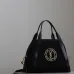 Yves Saint Laurent Rive Gauche Embroidered Top - Handle Bag With Leather Accents size:42×32×18cm #A54318