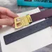 BALLY AAA+ belts Luxury Leather Belts Smooth Buckle Designer Belt width:3.4cm #A54012