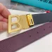 BALLY AAA+ belts Luxury Leather Belts Smooth Buckle Designer Belt width:3.4cm #A54012