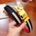 BALLY AAA+ belts Luxury Leather Belts Smooth Buckle Designer Belt width:3.4cm #A54013