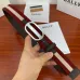 BALLY AAA+ belts Luxury Leather Belts Smooth Buckle Designer Belt width:3.4cm #A54014