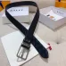 BALLY AAA+ belts Luxury Leather Belts Smooth Buckle Designer Belt width:3.4cm #A54015
