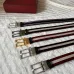BALLY AAA+ belts Luxury Leather Belts Smooth Buckle Designer Belt width:3.5cm #A54016