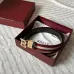 BALLY AAA+ belts Luxury Leather Belts Smooth Buckle Designer Belt width:3.5cm #A54018