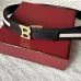 BALLY AAA+ belts Luxury Leather Belts Smooth Buckle Designer Belt width:3.5cm #A54018