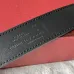 BALLY AAA+ belts Luxury Leather Belts Smooth Buckle Designer Belt width:3.5cm #A54018