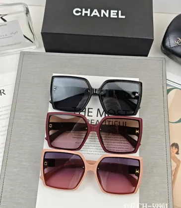 Chanel Sunglasses women' fashion  Rectangle Butterfly glasses #A53472