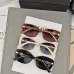 Chanel Sunglasses women' fashion  Rectangle Butterfly glasses #A53474