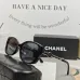 Chanel Sunglasses women' fashion  Rectangle Butterfly glasses #A53474