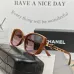 Chanel Sunglasses women' fashion  Rectangle Butterfly glasses #A53474