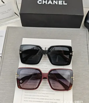 Chanel Sunglasses women' fashion  Rectangle Butterfly glasses #A53475