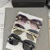 Chanel Sunglasses women' fashion  Rectangle Butterfly glasses #A53476