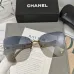 Chanel Sunglasses women' fashion  Rectangle Butterfly glasses #A53476