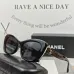 Chanel Sunglasses women' fashion  Rectangle Butterfly glasses #A53477