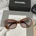 Chanel Sunglasses women' fashion  Rectangle Butterfly glasses #A53477