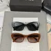 Chanel Sunglasses women' fashion  Rectangle Butterfly glasses #A53477