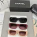 Chanel Sunglasses women' fashion  Rectangle Butterfly glasses #A53478