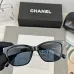 Chanel Sunglasses women' fashion  Rectangle Butterfly glasses #A53479
