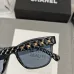 Chanel Sunglasses women' fashion  Rectangle Butterfly glasses #A53479