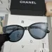 Chanel Sunglasses women' fashion  Rectangle Butterfly glasses #A53480