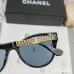 Chanel Sunglasses women' fashion  Rectangle Butterfly glasses #A53480