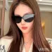 Chanel Sunglasses women' fashion  Rectangle Butterfly glasses #A53480