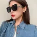 Chanel Sunglasses women' fashion  Rectangle Butterfly glasses #A53481