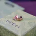 Gucci Heritage Gold Studs Classic Interlocking G Design earring #A52292